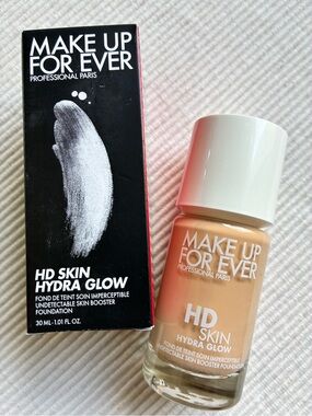 MAKE UP FOR EVER HD Skin Hydra Glow Hydrating Foundation w/Hyaluronic Acid -1N14